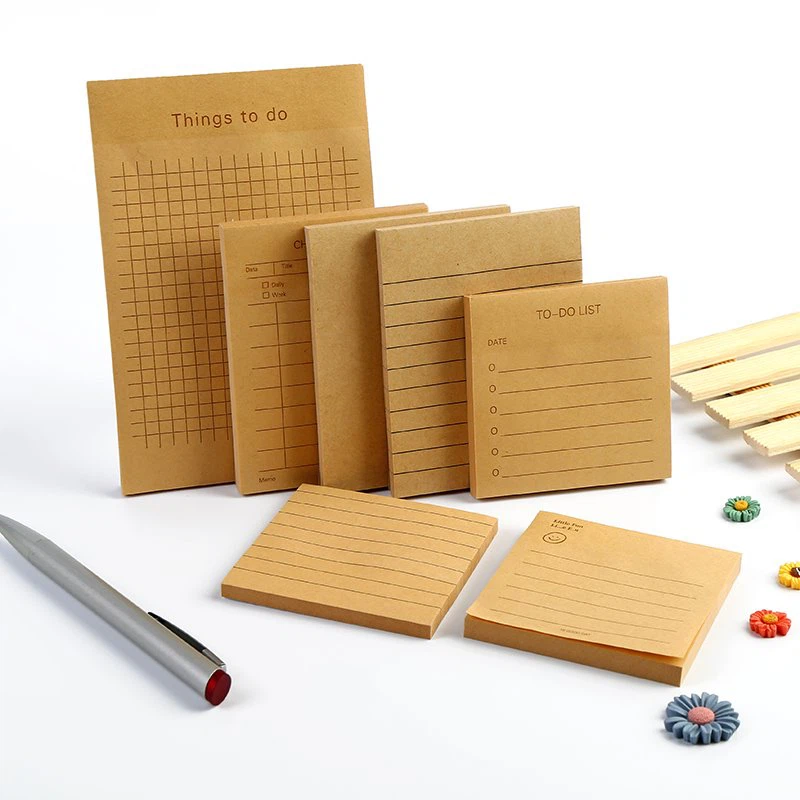 Kraft Paper Sticky Notes
